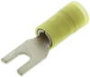 Terminal, Fork Tongue, #6, Yel, 10Awg; Product Range Molex - 55H5432 - Newark, An Avnet Company