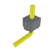 Headers, Male Pins - 612-MTSW-101-07-T-S-100-RA-ND - DigiKey