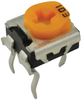 Trimmer, 10Kohm, 1Turn, Through Hole; Trimpot Type Panasonic - 52W2437 - Newark, An Avnet Company