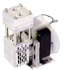 KNF Heat-Resistant Vacuum Pump, SS/PTFE; 0.21 cfm/22