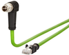 Sensor Cord, 8P M12 Plug-Rj45 Plug, 1M; Connector To Connector Metz Connect - 58AC5114 - Newark, An Avnet Company