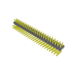Headers, Male Pins - 612-HMTSW-125-07-G-D-130-RA-ND - DigiKey