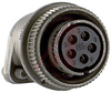 connector,straight plug,class r,size 14s,5 #16 solder socket contact,olive drab - 70009979 - Allied Electronics, Inc.