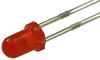 Led, Red, T-1 (3Mm), 9.8Mcd, 625Nm; Led Color Multicomp Pro - 14N9378 - Newark, An Avnet Company