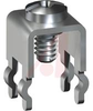 Terminal; 6-32; Brass; 1/4 in.; 0.310 in.; 0.440 in.; 0.440 in.; Brass; Tin - 70181569 - Allied Electronics, Inc.