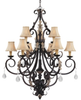 778-301 9 Light Chandelier - 778-301 - Minka Group