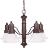 60-191 Mid. Chandeliers-Glass Down - 714473 - Capital Lighting, Inc.