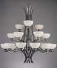 29772-BS Large Chandeliers-Glass Shade - 790083 - Capital Lighting, Inc.