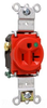 Duplex/Single Receptacle -- 8301-RED - Image