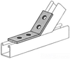 Channel/Strut Angular Fitting - PS 781 7-1/2 DEG - Atkore International