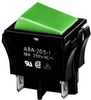 Rocker Switch, Dpst, 0.0015A, 100V, Grn; Switch Operation Omron Electronic Components - 23C9791 - Newark, An Avnet Company