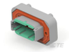 Automotive Headers - DTM13-12PC - TE Connectivity