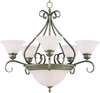 Mid. Chandeliers-Glass Up - 222637 - Light Center (The)