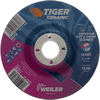 5 x 1/8 TIGER CERAMIC Type 27 Cut/Grind Combo Wheel CER30T 7/8 A.H. -- 58317 - Image