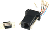 DB9 Female to RJ45 Modular Adapter -- RJ9S8
