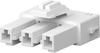 Plug Housing, 3Pos, Nylon, Natural; Product Range Amp Te Connectivity - 38AC2976 - Newark, An Avnet Company