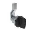 Quarter-Turn Cam Latch, Tall wing, 14mm  Grip, Sealed, Zinc Alloy, Powder Coat, Black - E5-2-125-041 - Southco