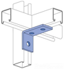 Channel/Strut 90 Deg Angle Plate - A1458 GR - Atkore International