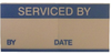 Label, Serviced By, 15 X 38Mm, Pk14; Label Type Multicomp Pro - 15R3114 - Newark, An Avnet Company
