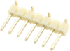 Connector, Header, 7Pos, 1Row, 2.54Mm; Pitch Spacing Multicomp Pro - 51AC2946 - Newark, An Avnet Company