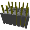 Headers, Receptacles, Female Sockets - 612-BSW-106-04-T-D-ND - DigiKey