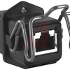 connector,plastic rectangular,square flange panel receptacle,rj45 ethernet - 70027028 - Allied Electronics, Inc.