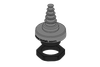 KEL-DPF Pyramid Cable Entry Grommets- for Single Cables with Diameters up to 70 mm, M25 - M85 / IP66 / IP68 / UL Type 12/4X* -- 42652 - Image