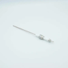 Power Feedthrough with Power Glove Connector, 20,000 Volts, 15 Amps, 1 Pin, 0.094″ Nickel Conductor, 0.50″ Dia Stainless Steel Weld Adapter - A7501-2-W - MPF Products, INC.