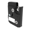 Electronic Rotary Push-to-Close Latch, Auto Relock, 12 volts, With Latch Status Microswitch and Door Sensor Microswitch, Non-sealed Connector, Thru Hole, Plastic and Steel Housing -- R4-EM-836-340 - Image