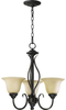 6010-3-95 Mid. Chandeliers-Glass Up - 473720 - Capital Lighting, Inc.