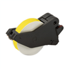 Brady B-571 Black on Yellow Polyester Thermal Transfer Continuous Thermal Transfer Printer Label Cartridge - 2 in Width - 125 ft Length - 64844 - 754476-64844 - R. S. Hughes Company, Inc.