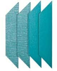 Dynabrade Coated Aluminum Oxide Sanding Sheet - 80 Grit - Hook & Loop Attachment - 7/8 in Width x 4 1/2 in Length - 93663 - 616026-93663 - R. S. Hughes Company, Inc.