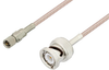 10-32 Male to BNC Male Cable 72 Inch Length Using RG316 Coax, LF Solder, RoHS - PE3C3424LF-72 - Pasternack