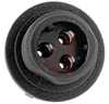 Connector; Plug; 3; 20 to 24 AWG; Crimpand Solder; 8 A; 250 VAC/VDC; UL94V-0 - 70098899 - Allied Electronics, Inc.