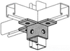 Channel/Strut Wing Fitting -- PS 668
