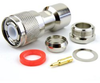 HN Male (Plug) Connector For RG214, RG213, RG393, RG8, RG225, RG215, RG9 Cable, Clamp/Solder - SC4821 - Fairview Microwave Inc.