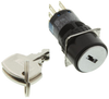 Switch, Key Operated, Dpdt, 3A, 250V; Product Range Idec - 66M8381 - Newark, An Avnet Company