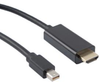 Cable, Mini Display Plug-Hdmi Plug, 3M; Connector Type A L-Com - 43AJ7048 - Newark, An Avnet Company