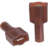 Terminal;22-18 AWG;ETP Copper;Nylon;Tin;UL Listed and CSA Certified;50/Bottle - 70113245 - Allied Electronics, Inc.