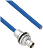 Halogen Free Cable Assembly TRB Insulated Bulk Head Jack 3-Lug Cable Jack to Blunt MIL-STD-1553 .242
