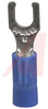 Fork Crimp Terminal; Crimp Connector; 18 to 14 AWG; 600 V; Copper; Vinyl; Fork - 70092023 - Allied Electronics, Inc.