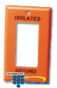 Leviton Wallplate for Isolated Ground Devices Engraved.. - 80401-IG - TelephoneStuff.com