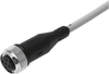 Connecting cable - SIM-M12-5GD-2,5-PU - Festo Corporation