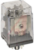 Relay;E-Mech;Gen Purp;DPDT;Cur-Rtg 10A;Ctrl-V 12DC;Vol-Rtg 120/28AC/DC;Plug-In - 70199265 - Allied Electronics, Inc.