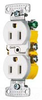 Duplex/Single Receptacle - RR15QW - Hubbell Incorporated