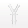 Y Connector, Barbed, Natural - 61201 - Qosina Corp.