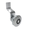 Quarter-Turn Cam Latch, 7 mm Square Recess, 32mm  Grip, Not Sealed, Zinc Alloy, Chrome Plated, Bright - E5-1-041-170 - Southco
