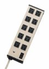 UL210BC - Compact 10-Outlet (5 x 2) Power Strip with 6 Ft Cord -- GO-26870-02