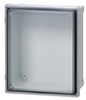 Enclosure, Transparent Screw Cover - ARCA-JIC AR1086SCT - Fibox Enclosures