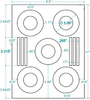 Matte Inkjet & Laser CD Labels - 312838 - Western Numerical Control